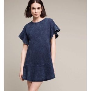 Anthropologie Saturday Sunday Ruffle Dress